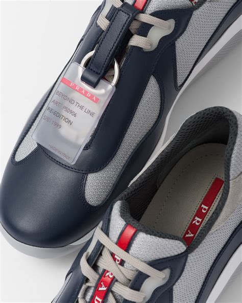 Ultramarine Prada America’s Cup Original Sneakers 